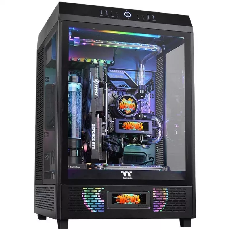 Thermaltake Kit de painel LCD Preto para The Tower 500