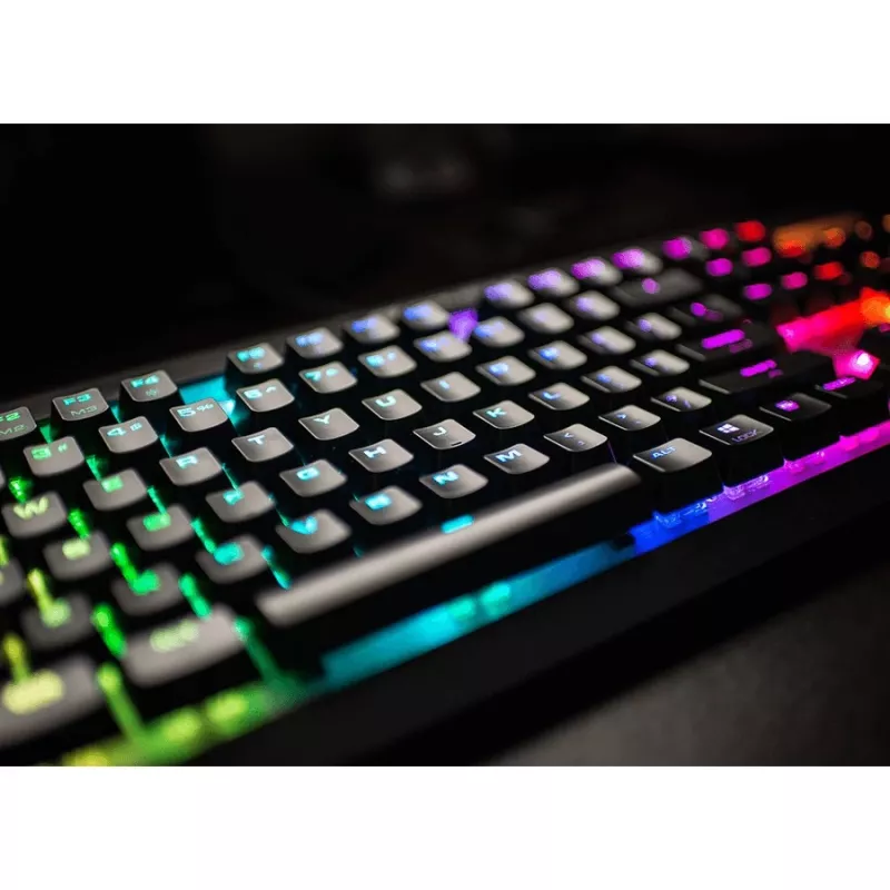 COUGAR Attack X3 Teclado gaming mecânico RGB Cherry MX Silver
