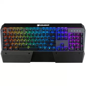 COUGAR Attack X3 Teclado gaming mecânico RGB Cherry MX Silver