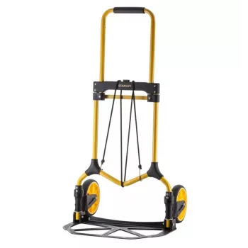 Stanley Carrinho de transporte dobrável em aço SXWT-FT582-SP 100 kg Preto/Amarelo