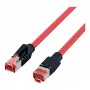 EFB-Elektronik Cabo de rede RJ45 Cat.6A S/FTP PUR Draka UC900 TM21 Vermelho 15m
