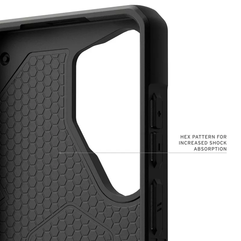 URBAN ARMOR GEAR Capa UAG Monarch Pro com módulo magnético para Samsung Galaxy S26 Ultra (Kevlar Mallard Blue)
