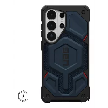 URBAN ARMOR GEAR Capa UAG Monarch Pro com módulo magnético para Samsung Galaxy S26 Ultra (Kevlar Mallard Blue)