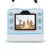 XBLITZ FLASH BLUE Máquina fotográfica instantânea com impressora térmica para crianças