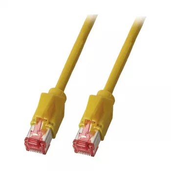 EFB-Elektronik Cabo de rede RJ45 Cat.5e S/UTP PUR TM21 adequado para cadeias de arrasto Amarelo 1,5m