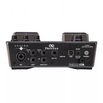 Sheeran Looper+ by HeadRush - Looper e processador vocal com 2 pistas de loop estéreo, 4 horas de gravação, 128 memórias, efeitos vocais, áudio 32-Bit Float