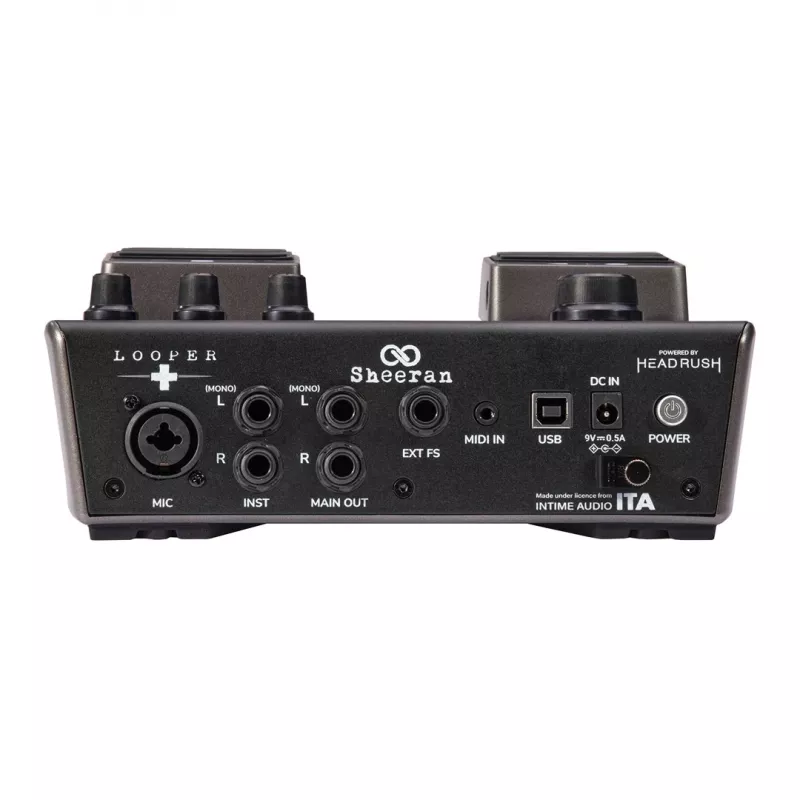 Sheeran Looper+ by HeadRush - Looper e processador vocal com 2 pistas de loop estéreo, 4 horas de gravação, 128 memórias, efeitos vocais, áudio 32-Bit Float