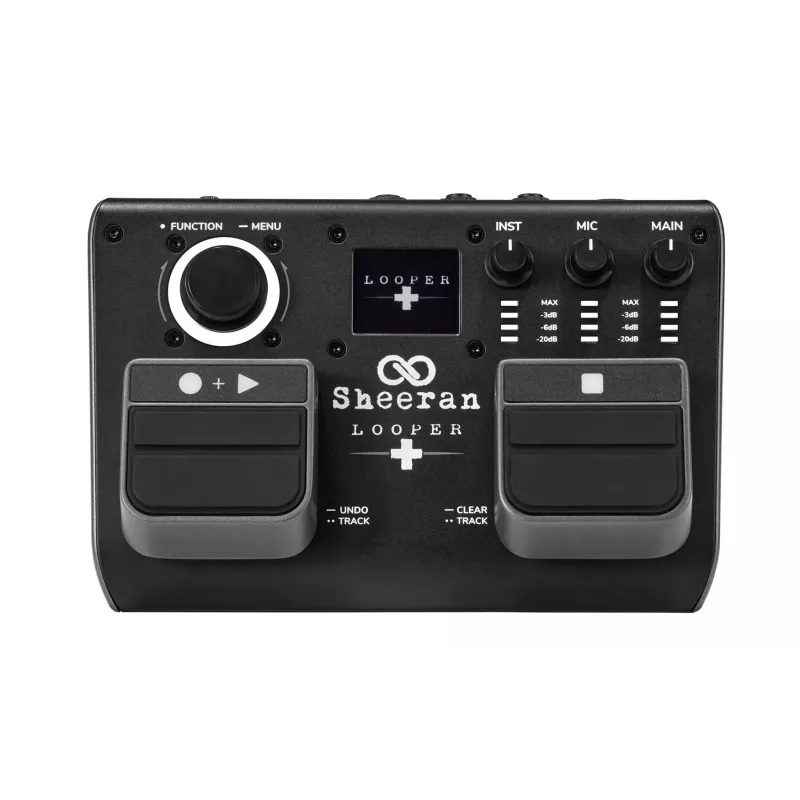Sheeran Looper+ by HeadRush - Looper e processador vocal com 2 pistas de loop estéreo, 4 horas de gravação, 128 memórias, efeitos vocais, áudio 32-Bit Float