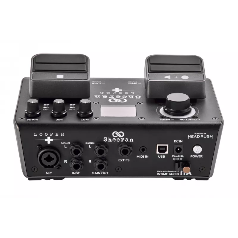 Sheeran Looper+ by HeadRush - Looper e processador vocal com 2 pistas de loop estéreo, 4 horas de gravação, 128 memórias, efeitos vocais, áudio 32-Bit Float