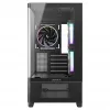 DeepCool CG380U Caixa Mid-Tower, vidro temperado, 3x ventoinhas ARGB 120mm, preto