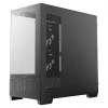 DeepCool CG380U Caixa Mid-Tower, vidro temperado, 3x ventoinhas ARGB 120mm, preto