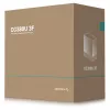 DeepCool CG380U Caixa Mid-Tower, vidro temperado, 3x ventoinhas ARGB 120mm, preto