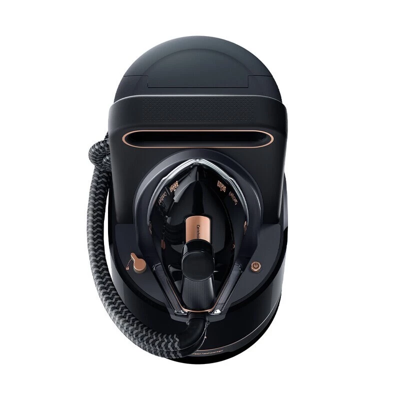 Braun CareStyle 9 IS 9090 BK Central de engomar a vapor 2700 W 2 L base de engomar EloxalPlus preta, cobre