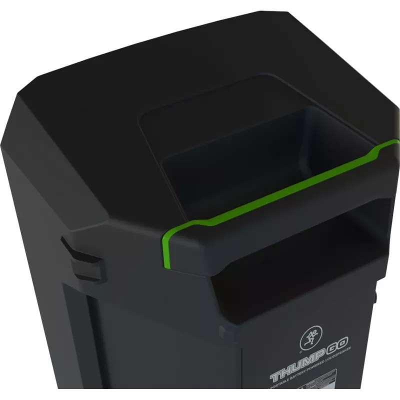 Mackie Thump GO - Altifalante portátil a bateria de 8 polegadas, 200 W, Bluetooth 5.0, Preto
