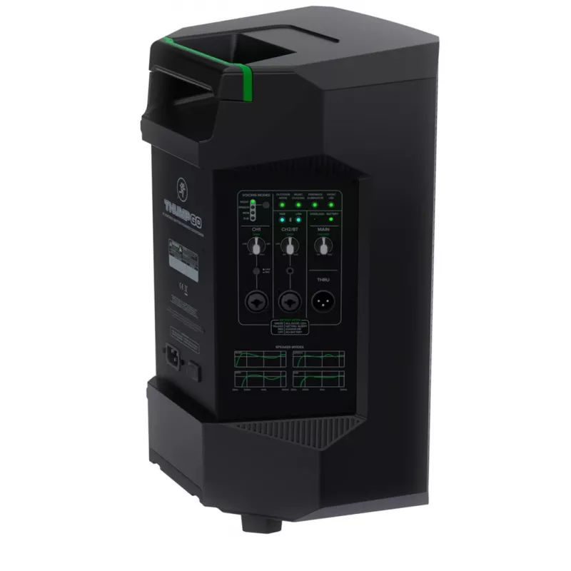 Mackie Thump GO - Altifalante portátil a bateria de 8 polegadas, 200 W, Bluetooth 5.0, Preto