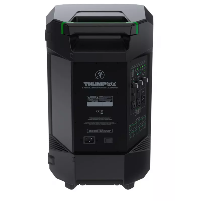 Mackie Thump GO - Altifalante portátil a bateria de 8 polegadas, 200 W, Bluetooth 5.0, Preto