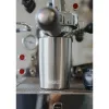 SIGG 8695.50 Garrafa térmica de vácuo Hot & Cold One-Hand Push-Button, 0,27 L, Preto Obsidiana, Aço inoxidável
