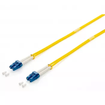 Equip Pro Cabo de fibra ótica LC/UPC para LC/UPC Monomodo Duplex OS2 2,0m Amarelo