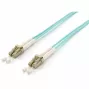 Equip Pro Cabo de fibra ótica LC para LC Multimodo Duplex OM3 15m LSZH Turquesa
