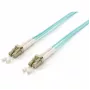 Equip Cabo de fibra ótica LC-LC 30m Multimodo Duplex OM3 Turquesa LSZH