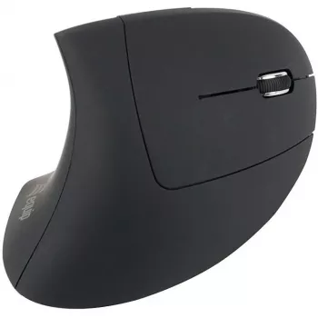 Equip 245110 Rato sem fios ergonómico vertical - destro - 2,4 GHz - recetor USB - Preto