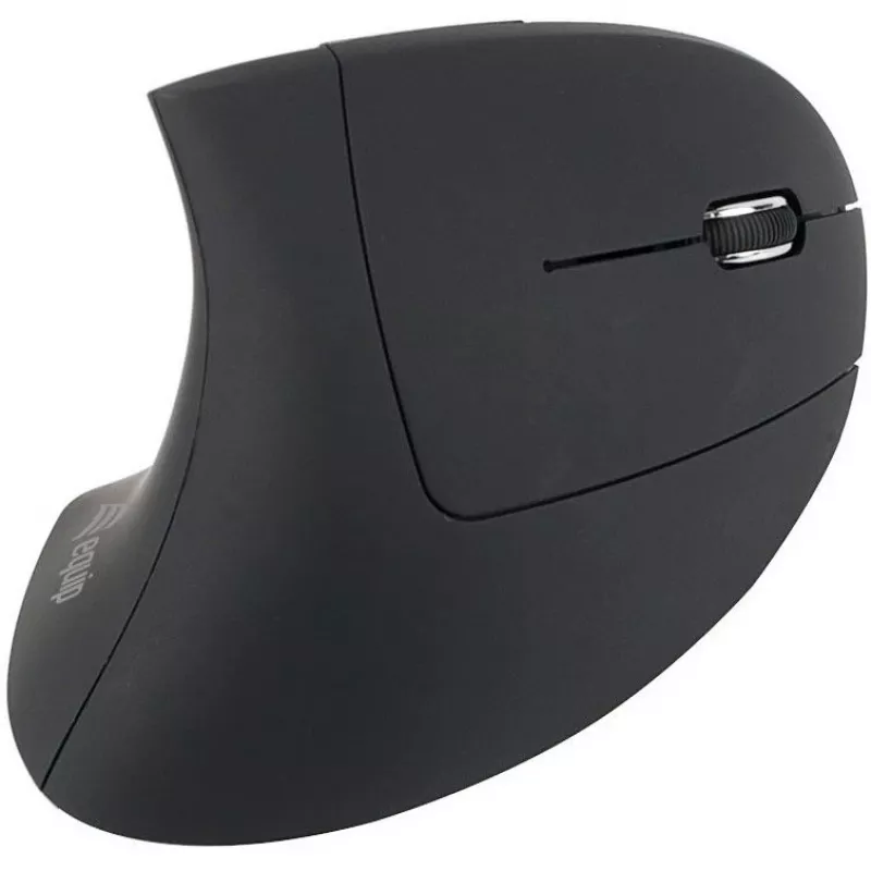Equip 245110 Rato sem fios ergonómico vertical - destro - 2,4 GHz - recetor USB - Preto