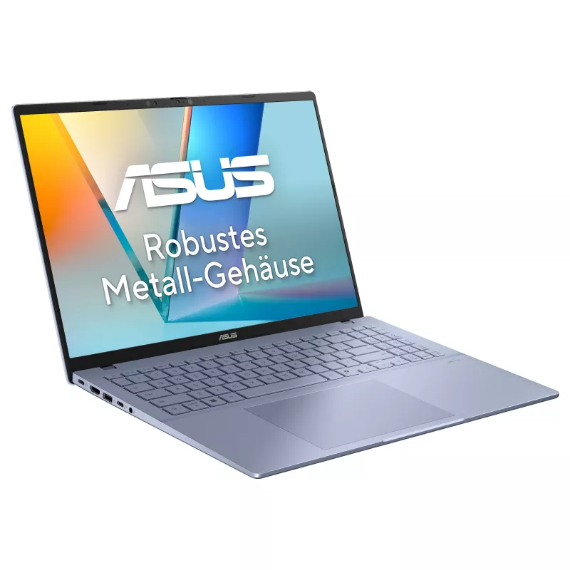 ASUS Vivobook S16 S3607NA-SH001W Portátil Snapdragon X Elite 16 polegadas WUXGA OLED 32GB 1TB Windows 11 Home Cool Silver