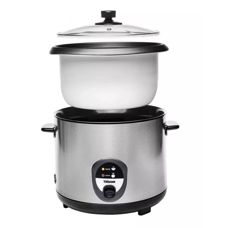 Tristar RK-6129 Panela de arroz 2,2 L Aço inoxidável 900 W