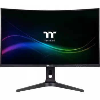 Thermaltake TGM-V32CQ Monitor Gaming Curvo de 32 polegadas QHD, 170Hz, VA, 1500R, Preto