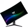 Thermaltake TGM-V32CQ Monitor Gaming Curvo de 32 polegadas QHD, 170Hz, VA, 1500R, Preto
