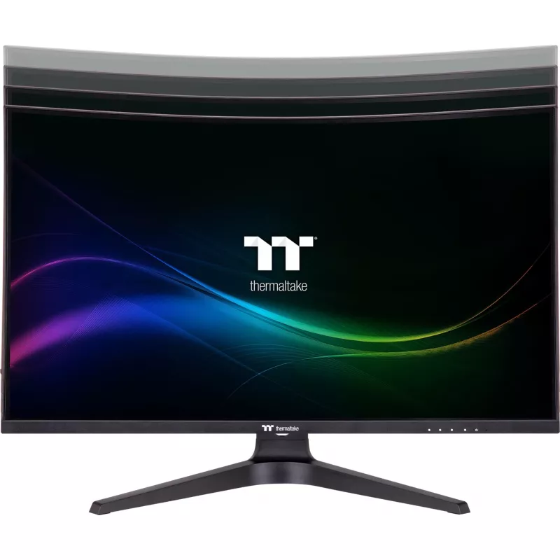 Thermaltake TGM-V32CQ Monitor Gaming Curvo de 32 polegadas QHD, 170Hz, VA, 1500R, Preto