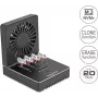 Delock estação de ancoragem USB 20 Gbps M.2 para 4 SSD M.2 NVMe PCIe com função de clonagem e eliminação