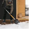Pá para neve Fiskars 1057189 Metal Preto, Laranja