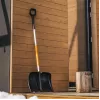 Pá para neve Fiskars 1057189 Metal Preto, Laranja