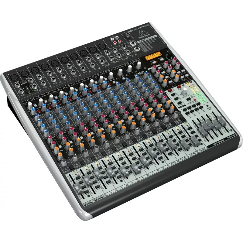 Misturadora analógica Behringer QX2442USB 24 entradas 4/2 bus com interface USB e FX