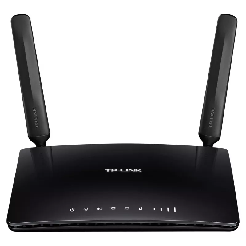 Router TP-Link TL-MR6400 300 Mbps Wireless N 4G LTE, Single-Band 2,4 GHz, Fast Ethernet, Preto