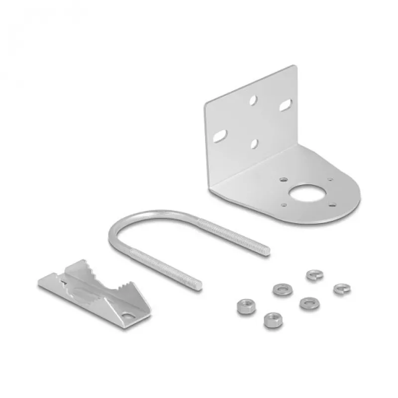Antena 5G LTE Delock conector fêmea N 3 - 5 dBi omnidirecional montagem em parede e mastro exterior Preto
