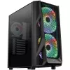 Aerocool AirHawk Duo Midi-Tower, Vidro Temperado - Black