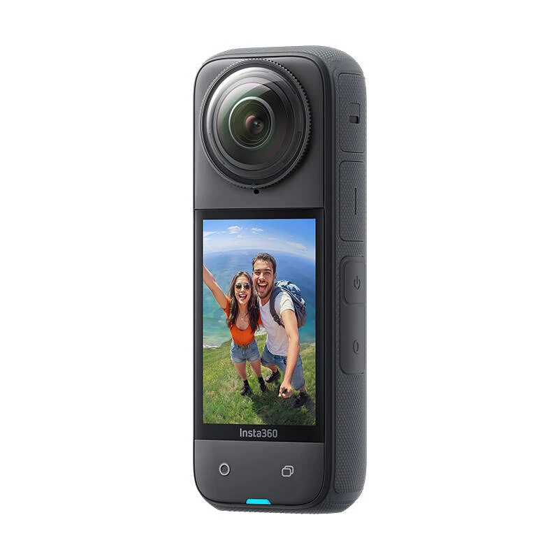 Insta360 X4 Adventure Bundle - Câmara 360° 8K com selfie stick, bateria adicional, cartão 64GB
