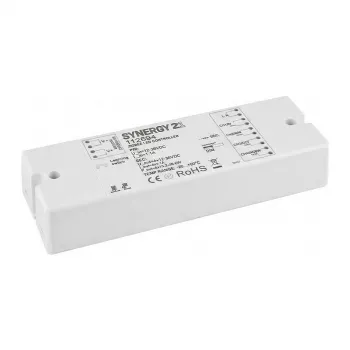Controlador LED CV Synergy 21 EOS 10 ZigBee 4 canais 100W RGB-W 12V com fonte de alimentação