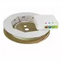 Caixa compacta FTTH Synergy 21 pré-montada 4xLC/APC Open End 20m 9/125µm G.657.A2 4 fibras OD 2,2mm