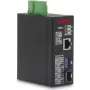 Conversor de media ROLINE Industrial Gigabit Ethernet 10/100/1000Base-T para 100/1000Base-X SFP, DIN-Rail, -40°C a 75°C