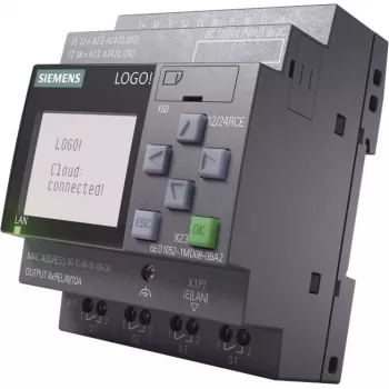 Módulo lógico Siemens LOGO! 6ED1052-1MD08-0BA2 12/24RCE