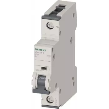 Siemens 5SY41046 Disjuntor magnetotérmico 4 A 1P C 6 kA 230/400 V