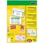 SIGEL Business Card 3C LP850 - Satinado liso - Revestido - Branco brilhante - 85 x 55 mm - 225 g/m² - 100 cartões (10 folhas x 10)