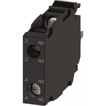 Siemens SIRIUS ACT Módulo de contacto 2 NA ligação por parafuso 3SU14001AA101DA0