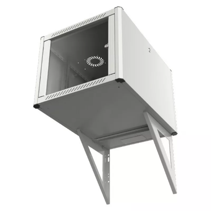 EFB Elektronik Elemento de suporte para caixa de parede profundidade 800mm RAL 7035, conjunto de 2 peças