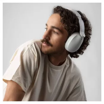 Skullcandy Hesh 360 Auscultadores Over-Ear Sem Fios, Bluetooth 5.0, Cancelamento Ativo de Ruído, Branco