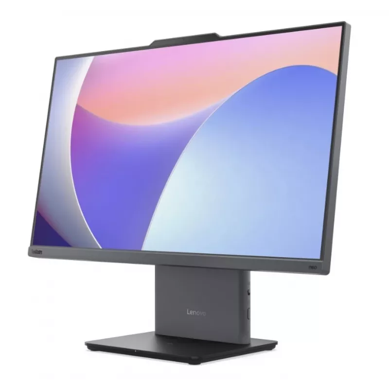 Lenovo ThinkCentre neo 50a 24 Gen 5 All-in-One PC, Intel Core 5 210H, 16GB RAM, 512GB SSD, Ecrã FHD 23,8 polegadas, Luna Grey, Windows 11 Pro