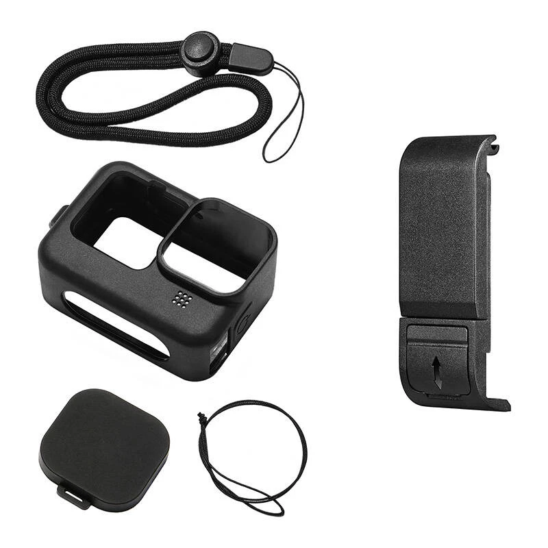 PULUZ Capa de Proteção em Silicone para GoPro Hero 9/10/11/12 (Preto)